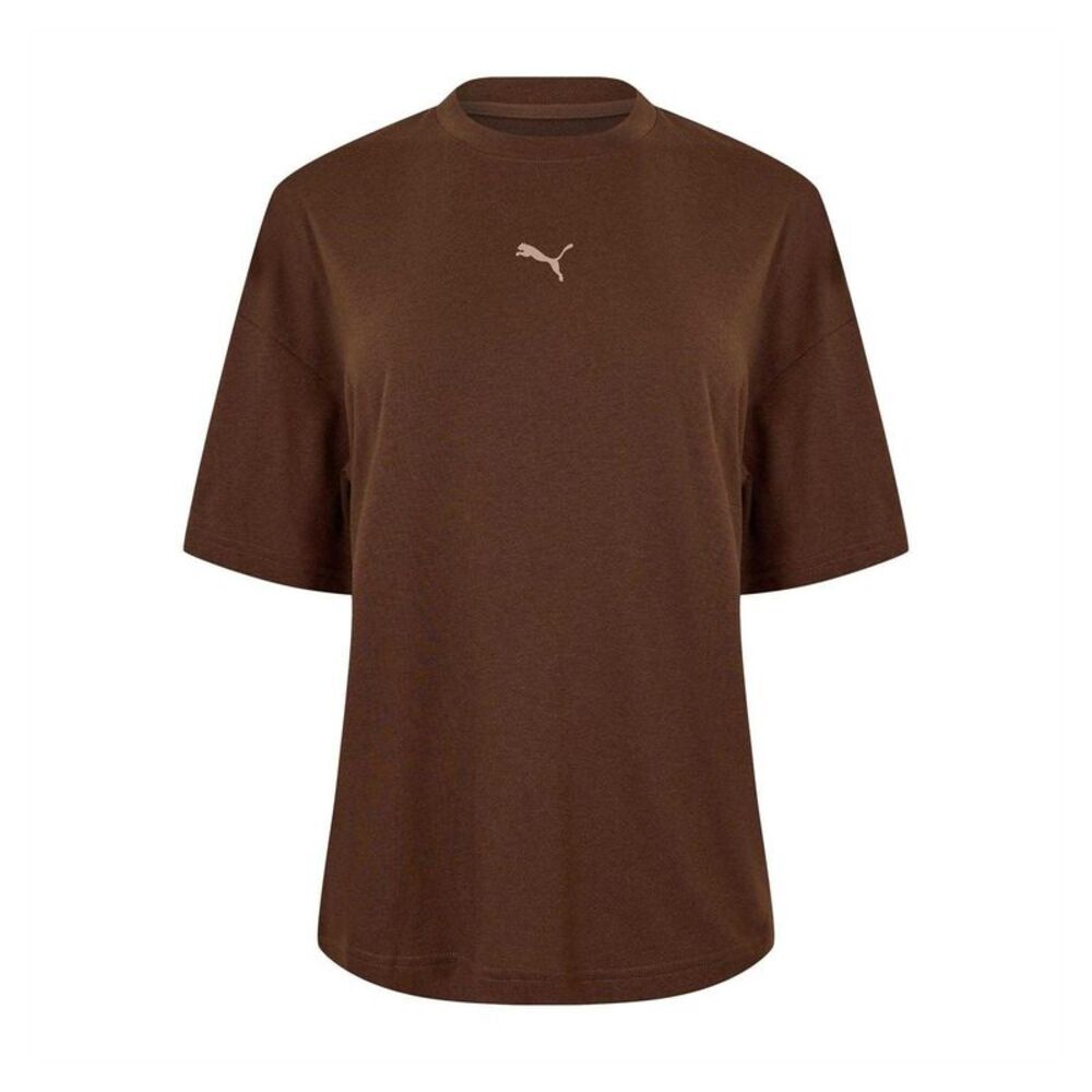 Puma Womens/Ladies Train Oversized T-Shirt / Espresso Brown